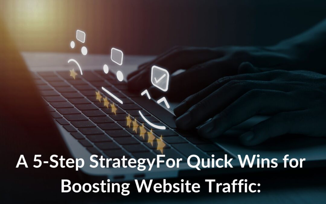 Quick Wins for Boosting Website Traffic: A 5-Step Strategy